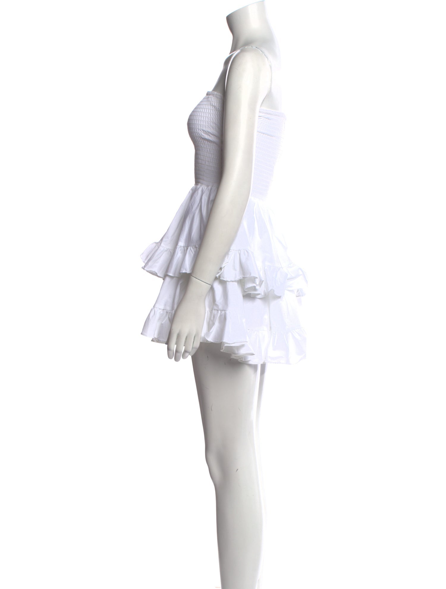 Caroline Constas Strapless Mini Dress