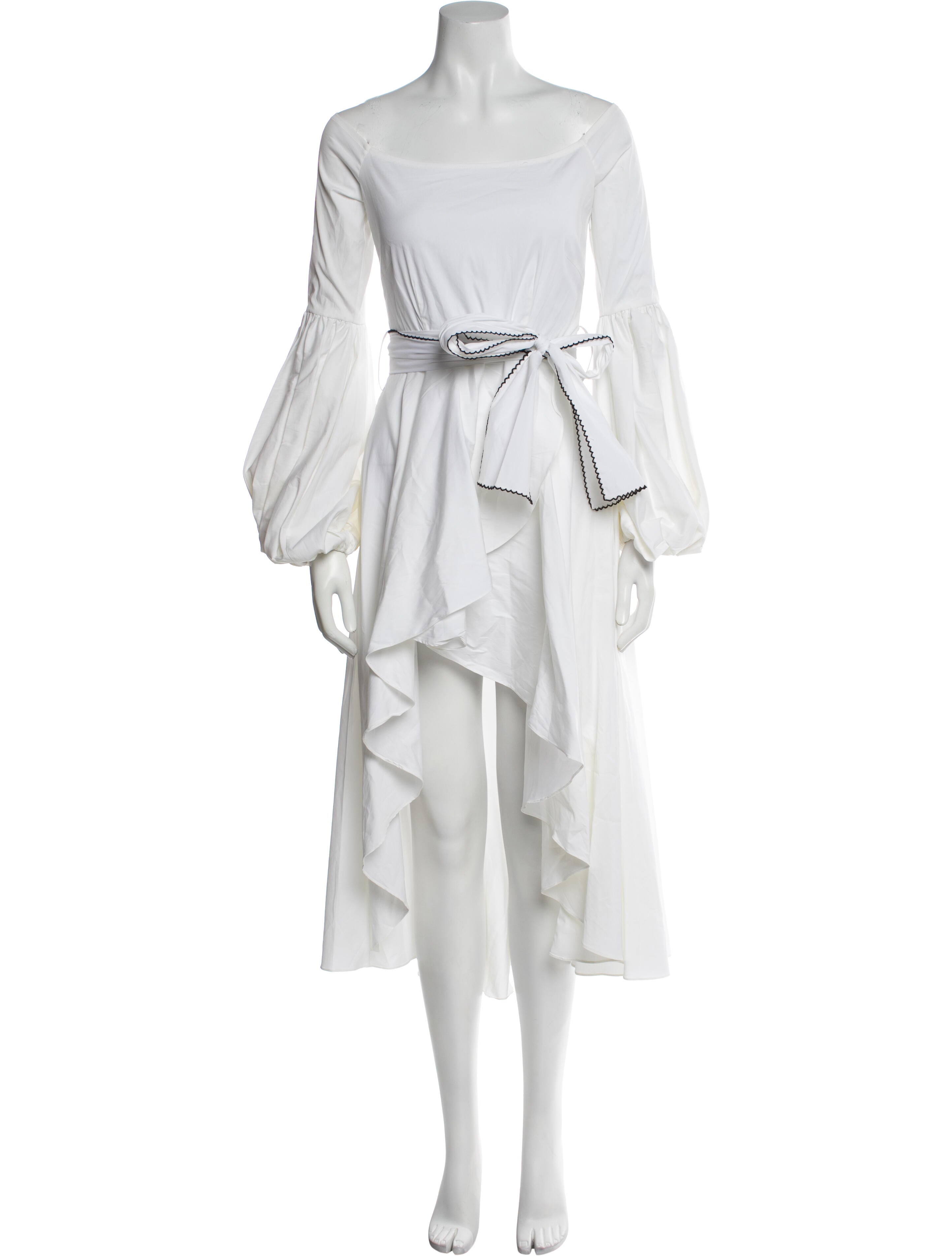 Caroline Constas Off-The-Shoulder Mini Dress