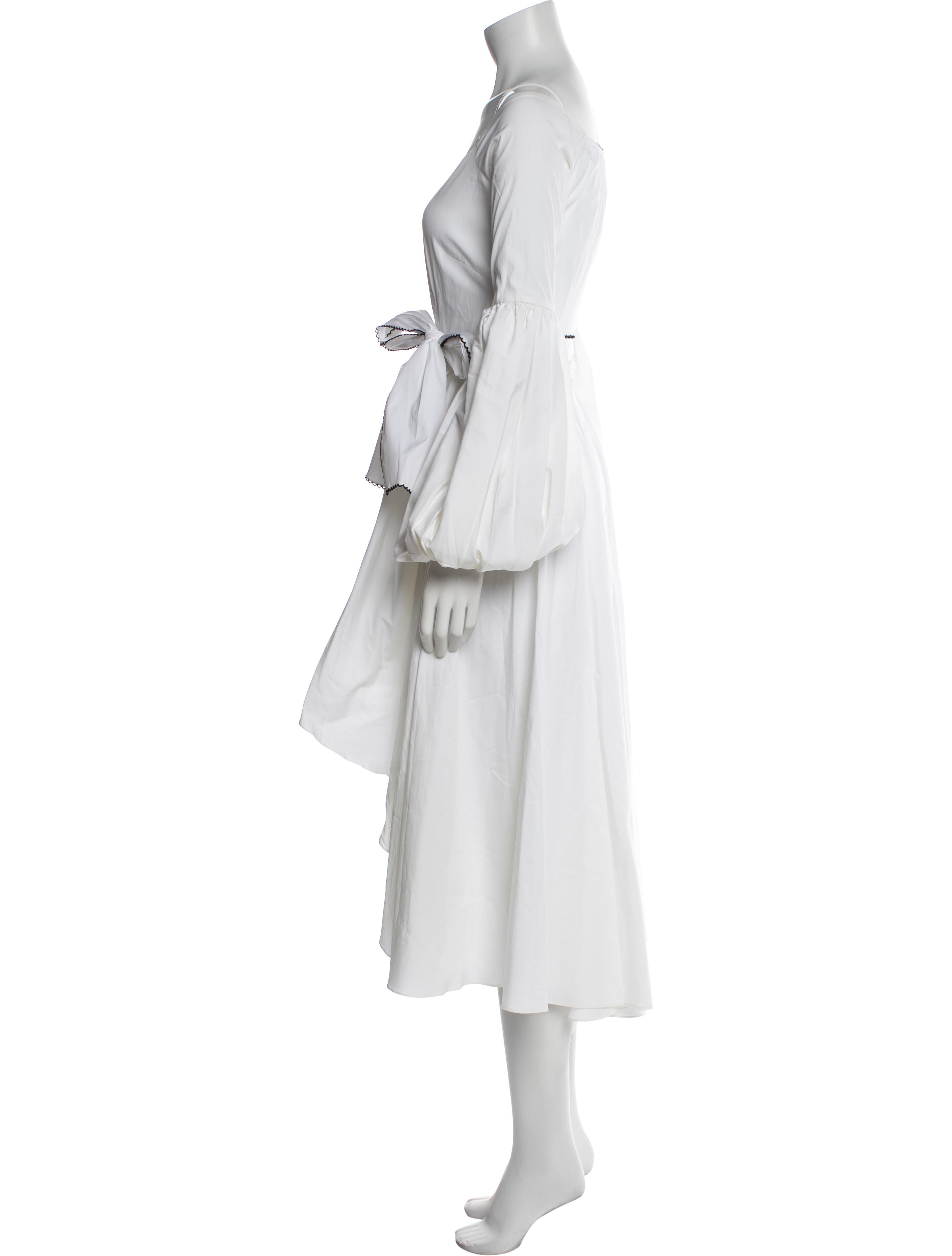 Caroline Constas Off-The-Shoulder Mini Dress