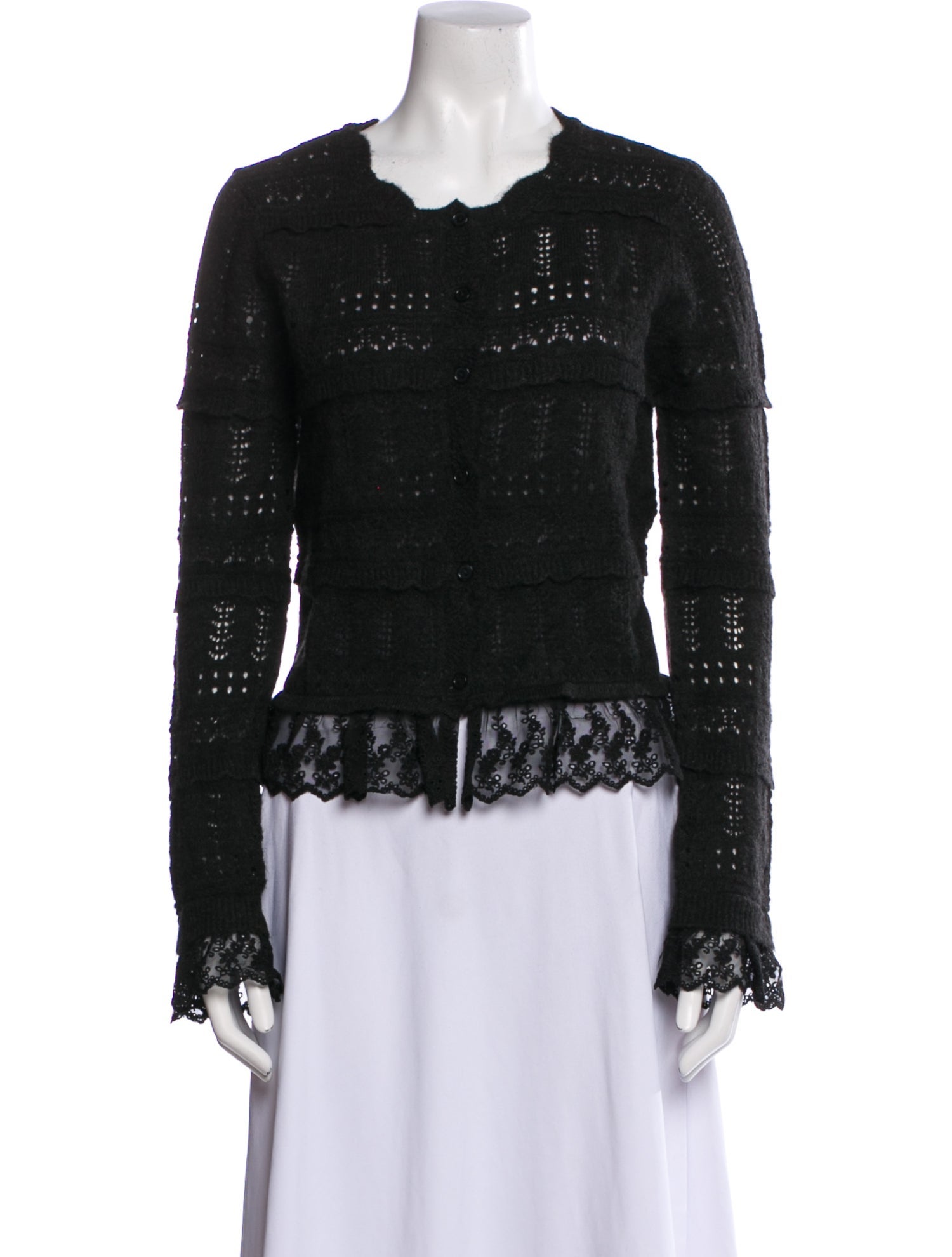 Caroline Constas Lace Pattern Jacket w/ Tags