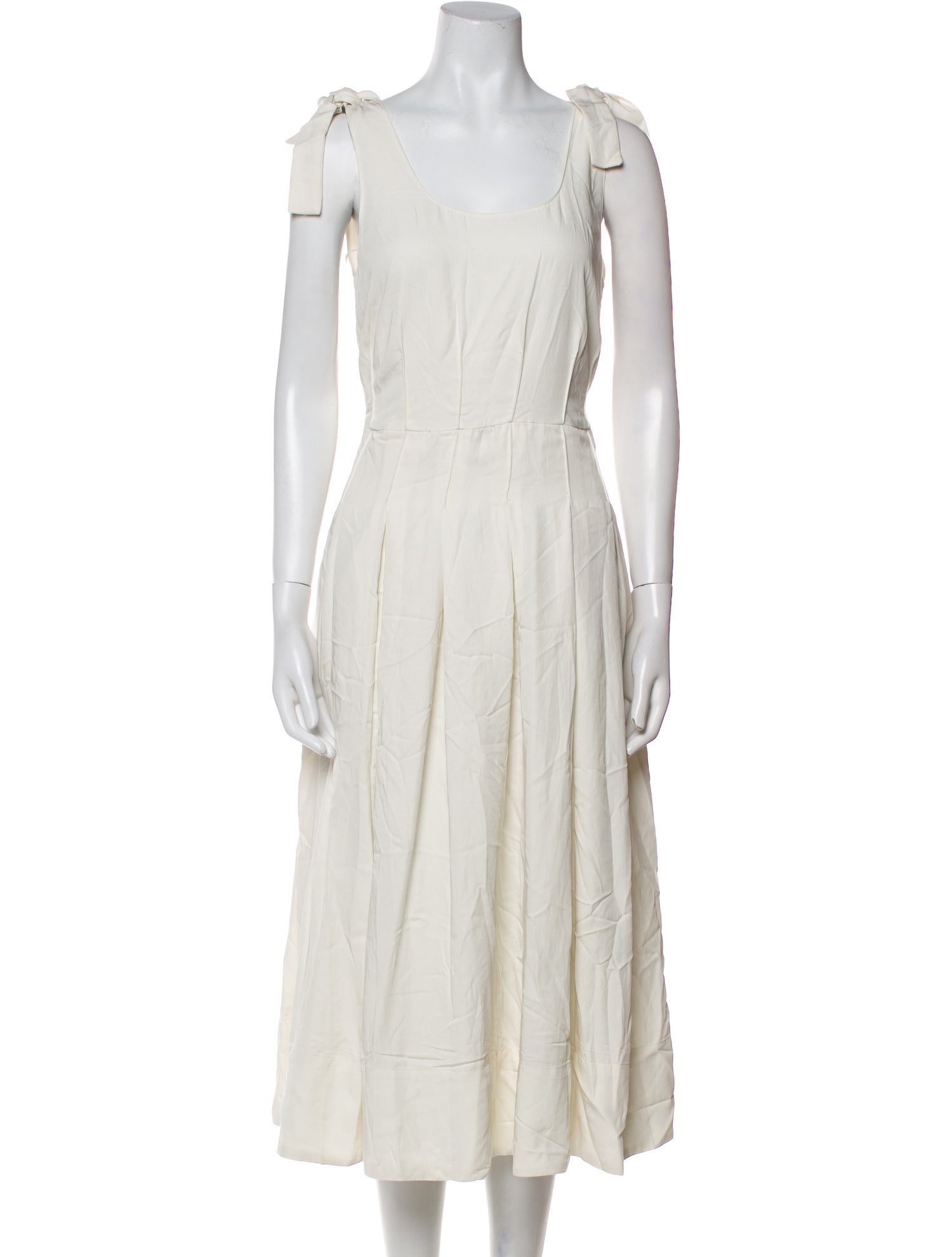 Caroline Constas Scoop Neck Midi Length Dress w/ Tags