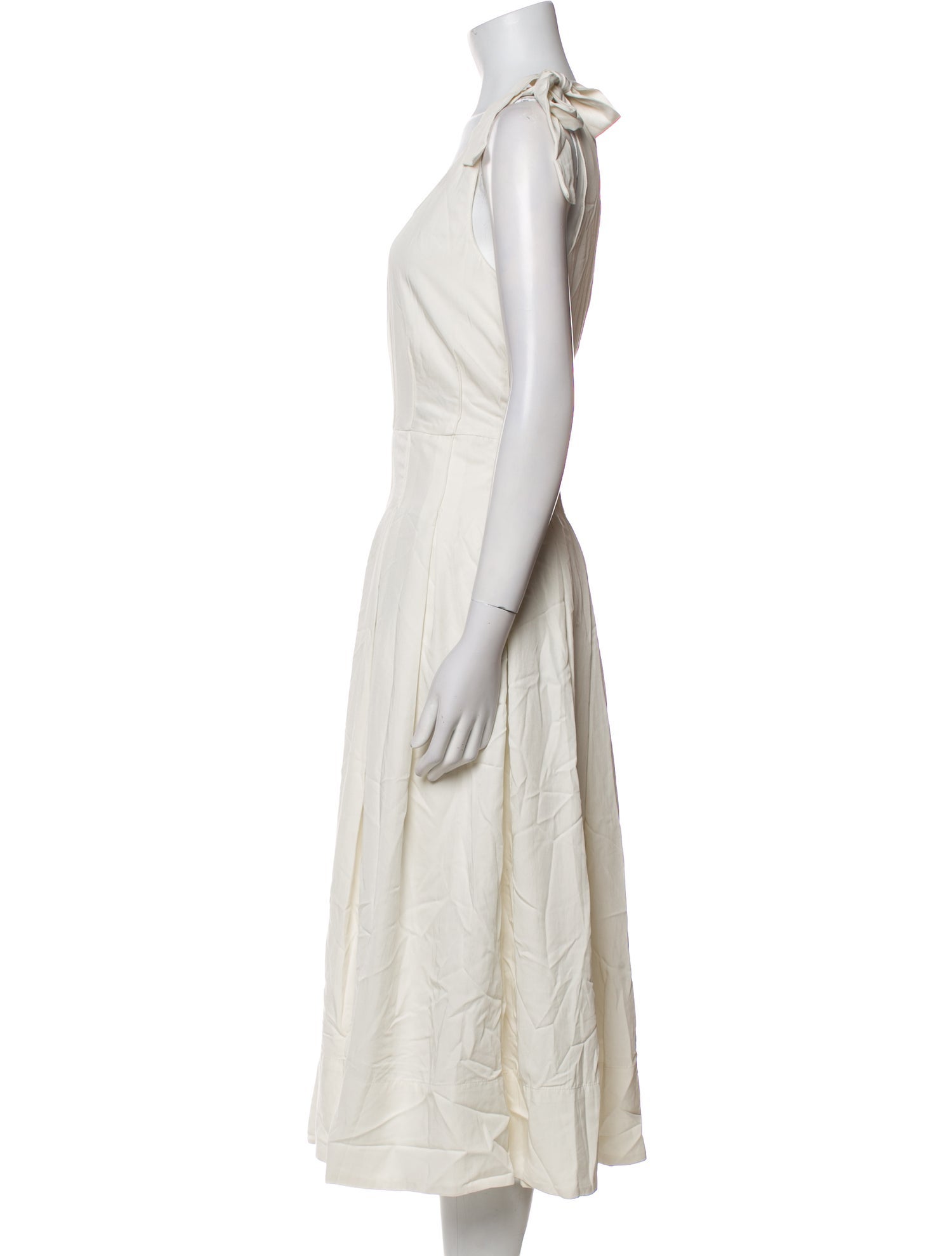 Caroline Constas Scoop Neck Midi Length Dress w/ Tags