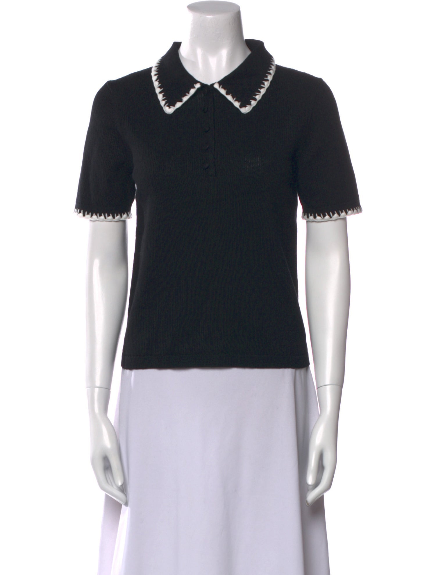 Caroline Constas Short Sleeve Polo w/ Tags