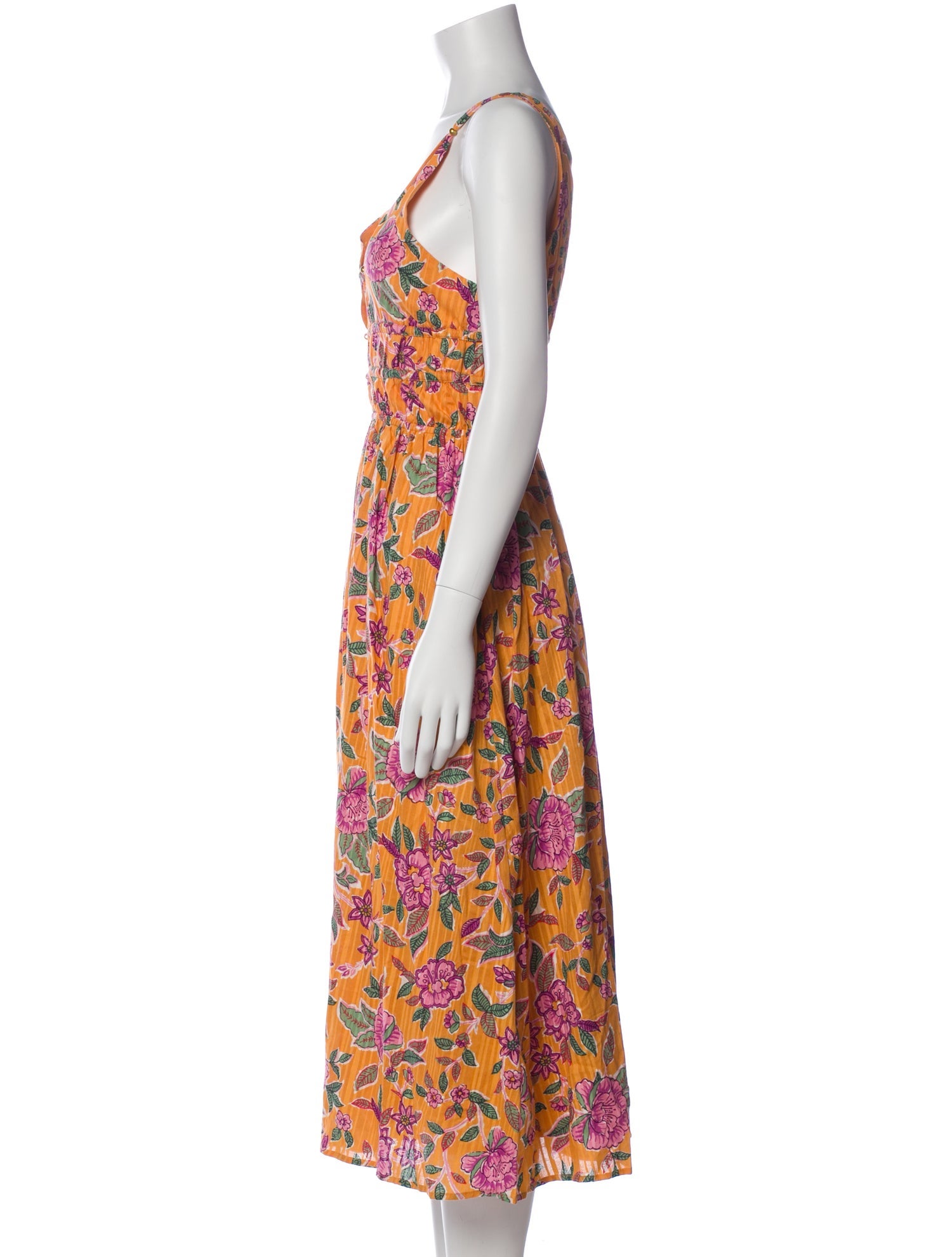 Caroline Constas Printed Long Dress w/ Tags