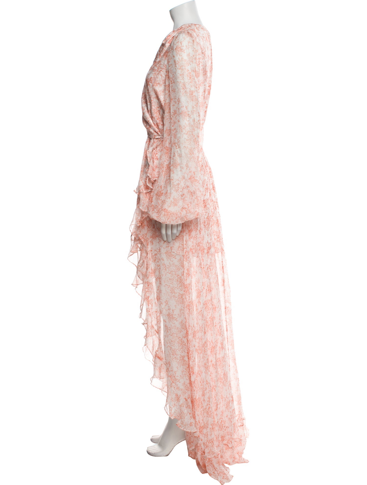 Caroline Constas Silk Long Dress w/ Tags