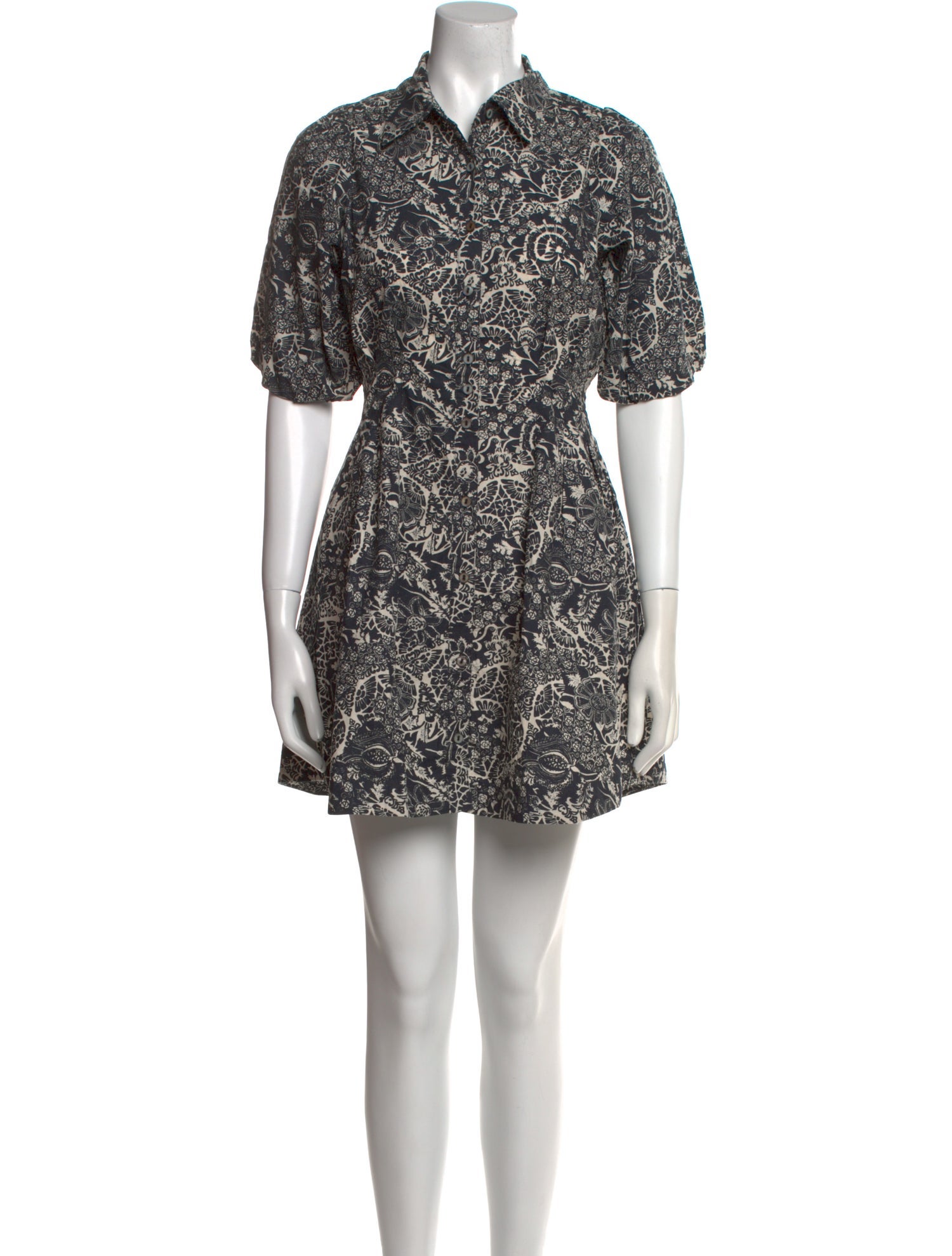 Caroline Constas Printed Mini Dress w/ Tags