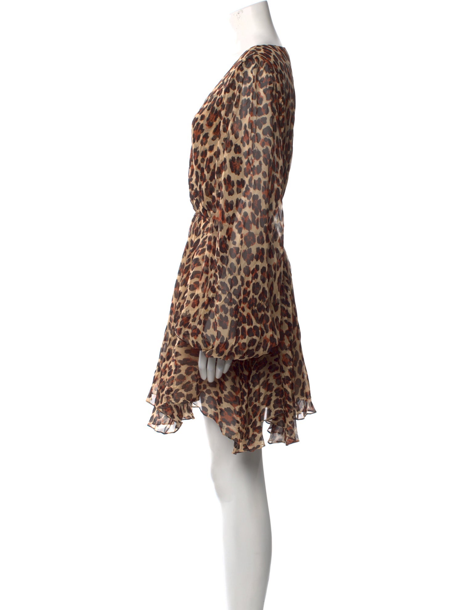 Caroline Constas Silk Mini Dress