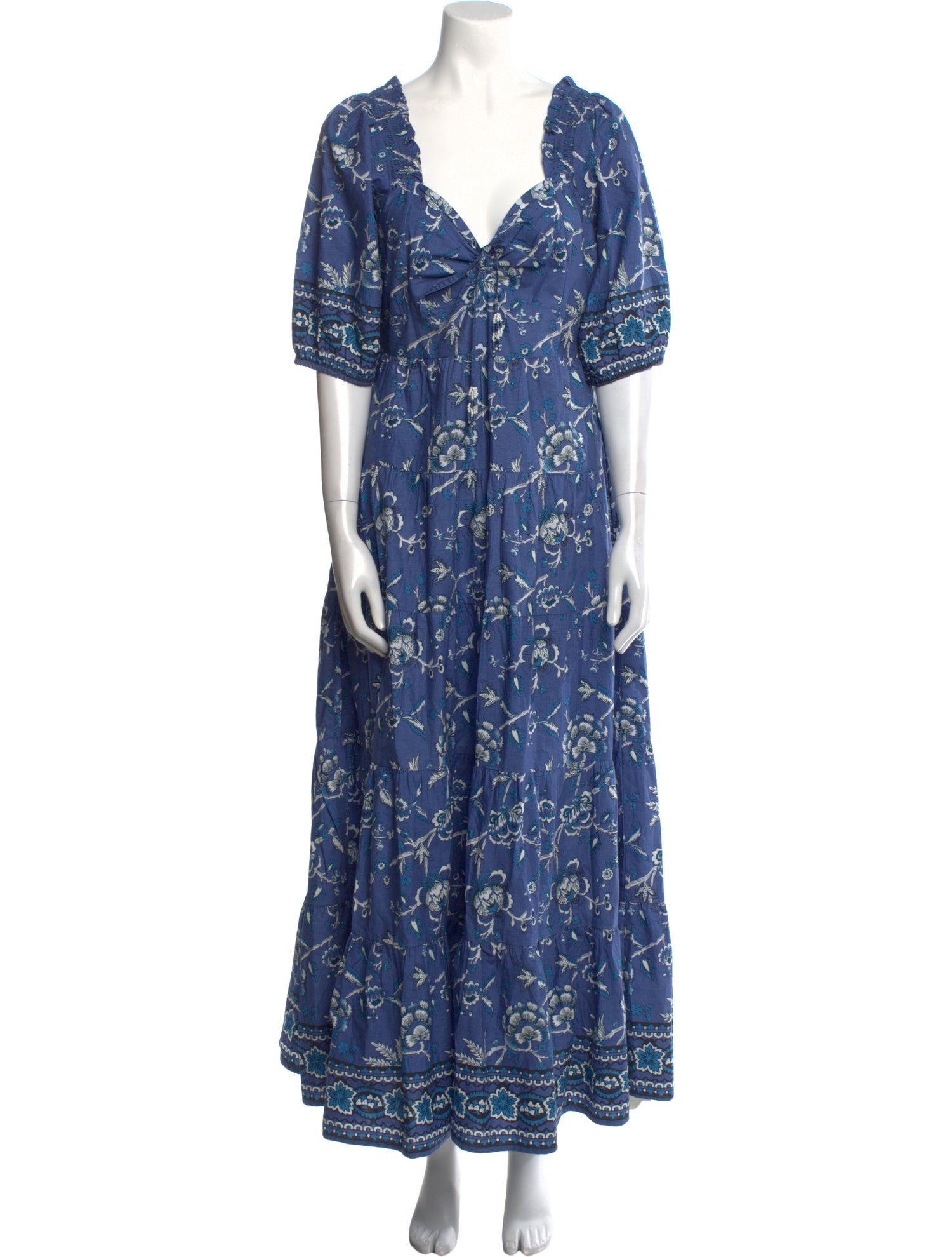 Caroline Constas Floral Print Long Dress w/ Tags