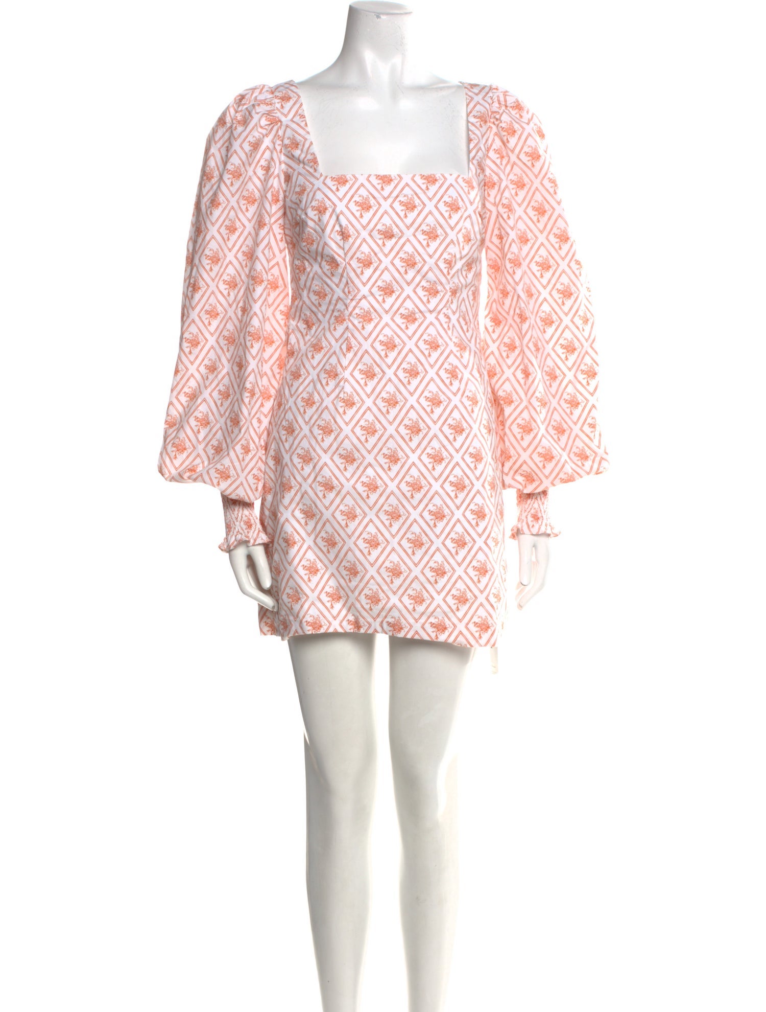 Caroline Constas Printed Mini Dress