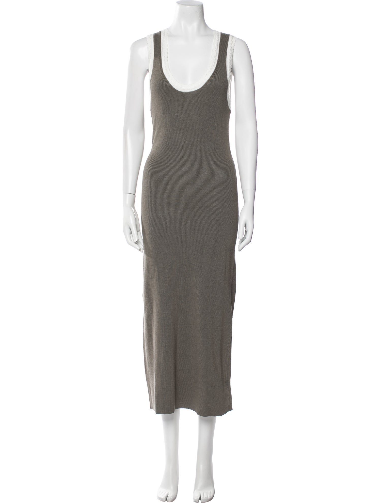 Caroline Constas Scoop Neck Long Dress w/ Tags