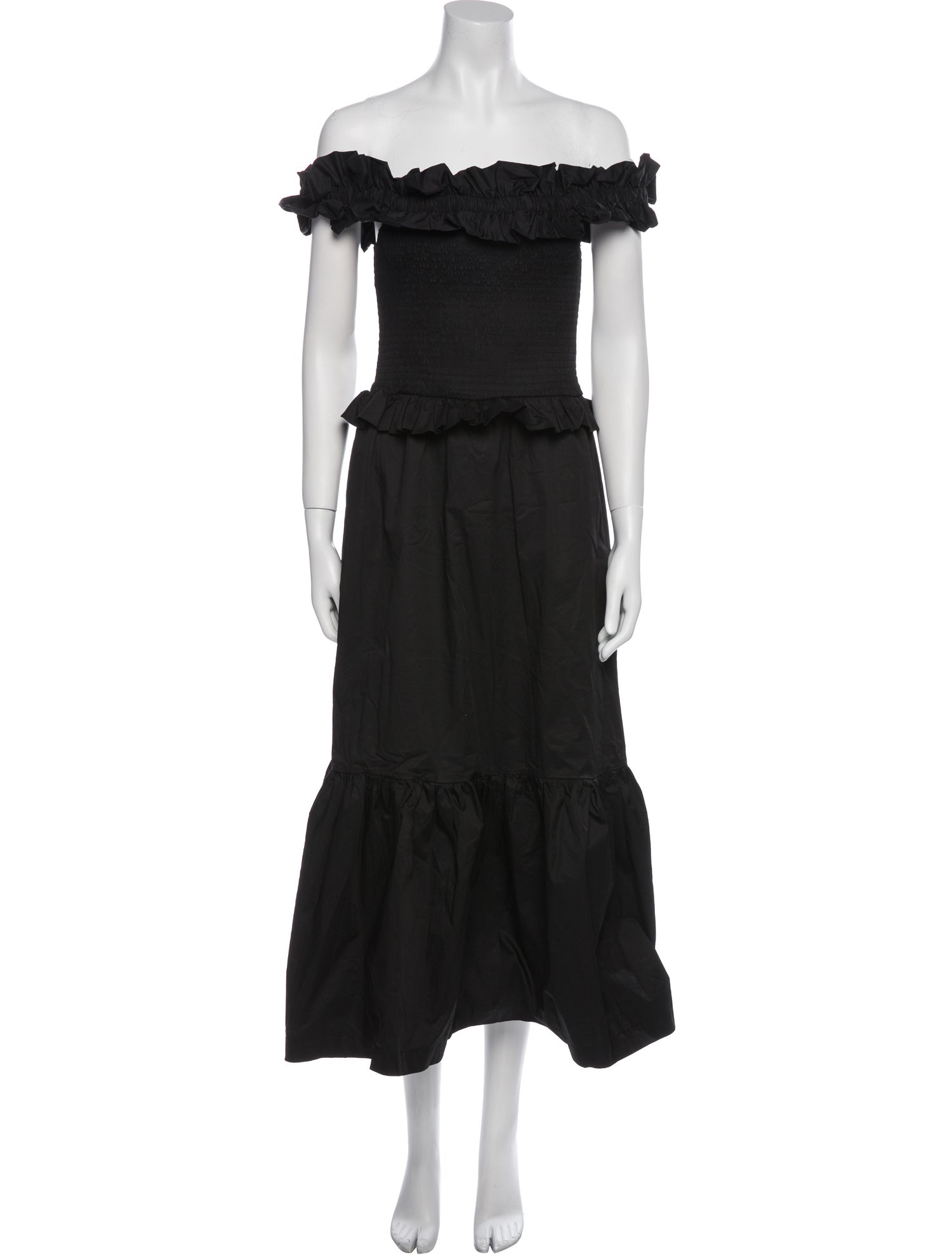 Caroline Constas Off-The-Shoulder Long Dress w/ Tags