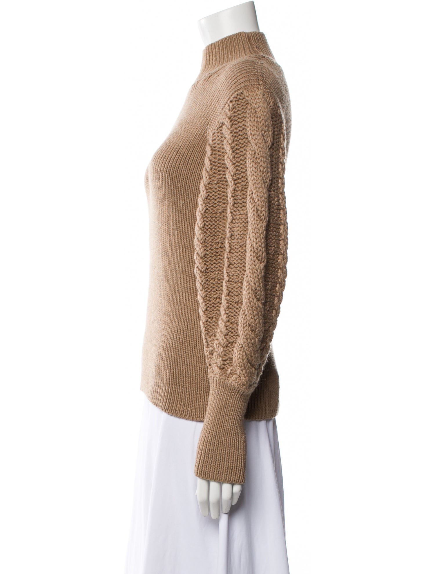 Caroline Constas Merino Wool Turtleneck Sweater