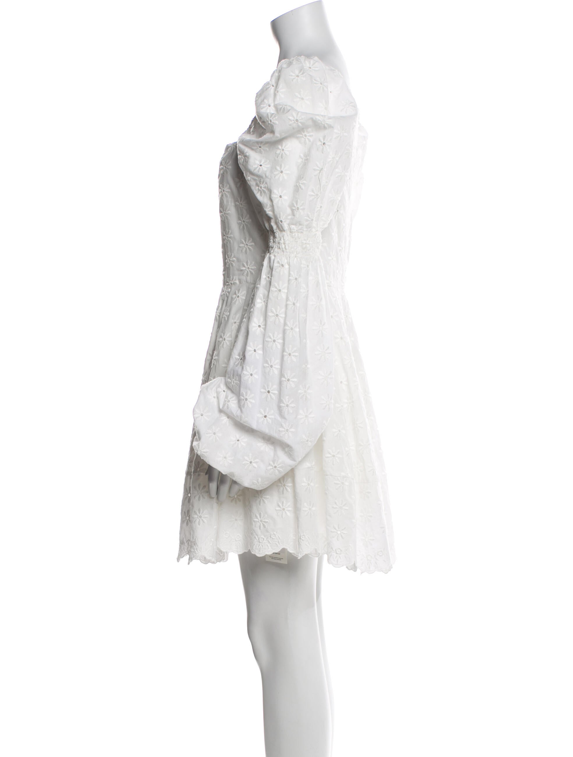 Caroline Constas Square Neckline Mini Dress