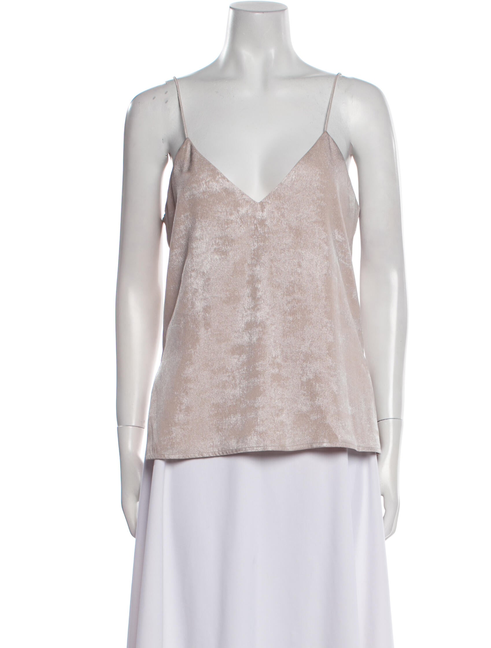 Caroline Constas V-Neck Sleeveless Top w/ Tags