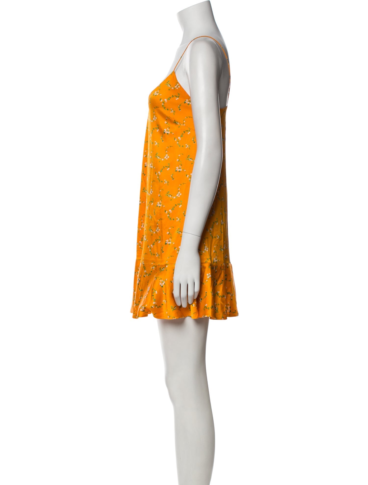 Caroline Constas Silk Mini Dress