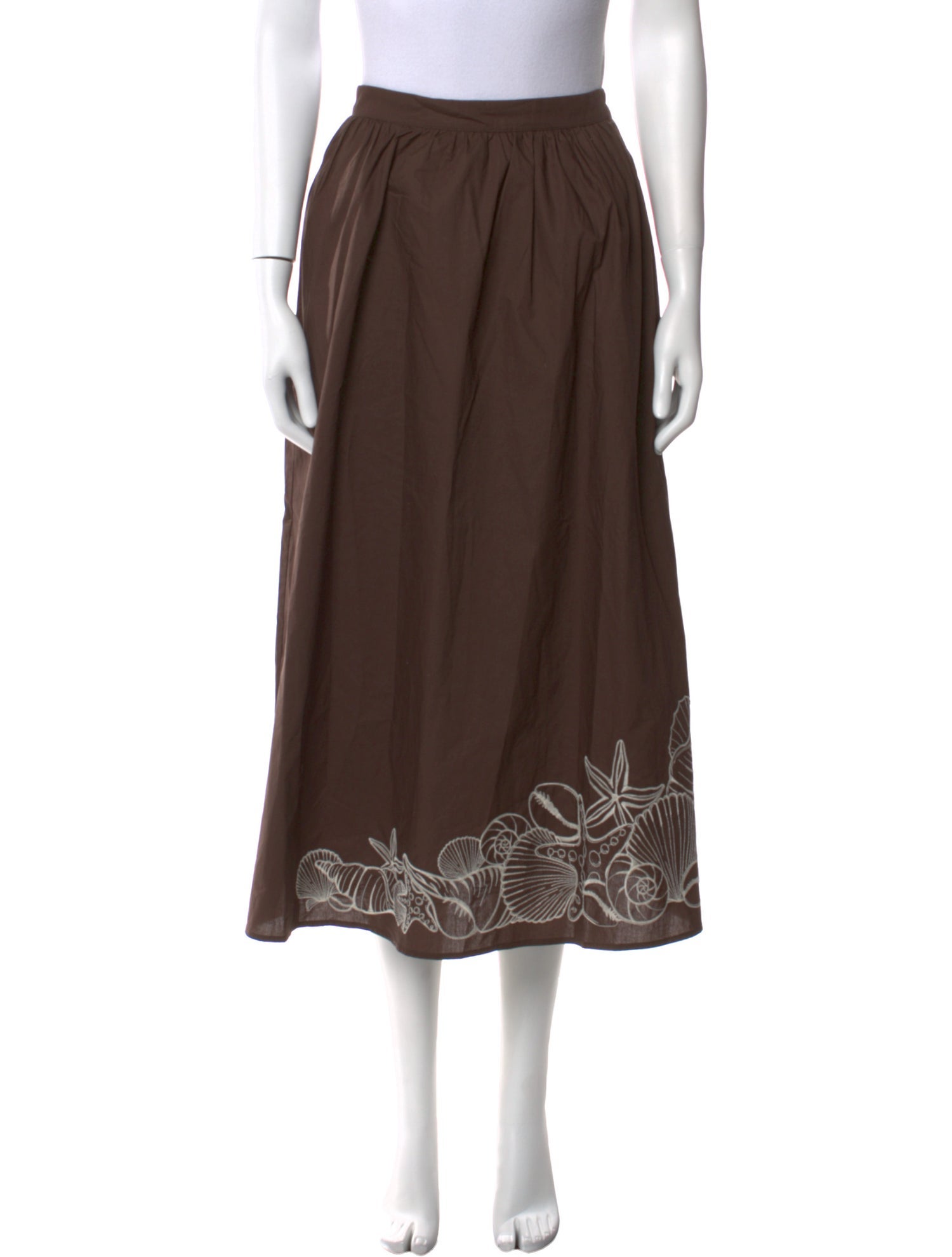 Caroline Constas Midi Length Skirt