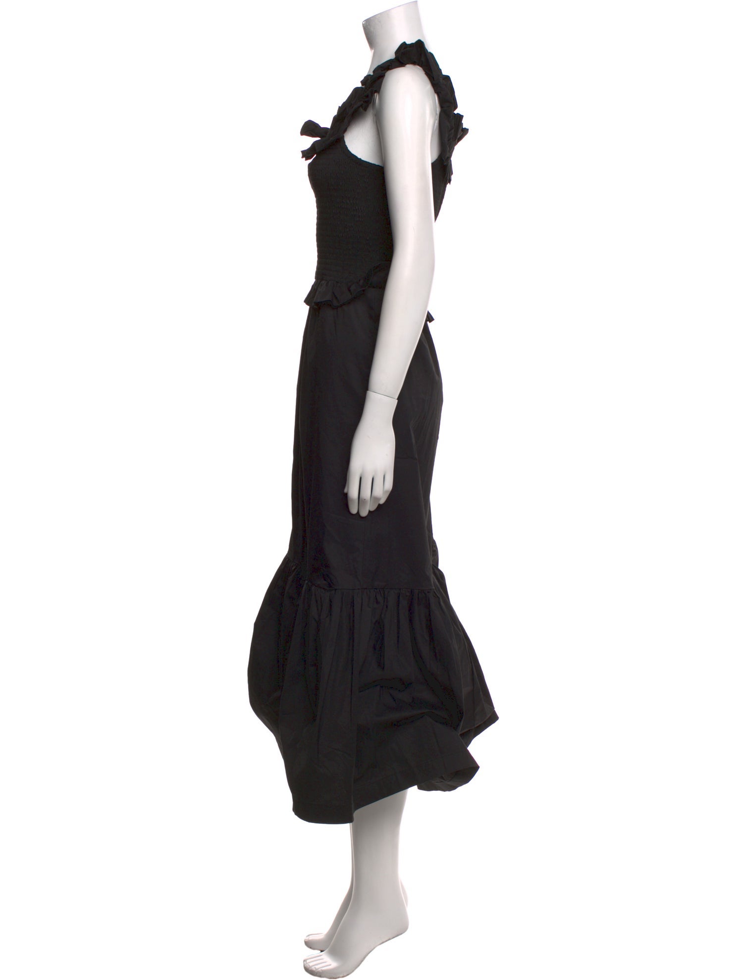 Caroline Constas Cowl Neck Long Dress