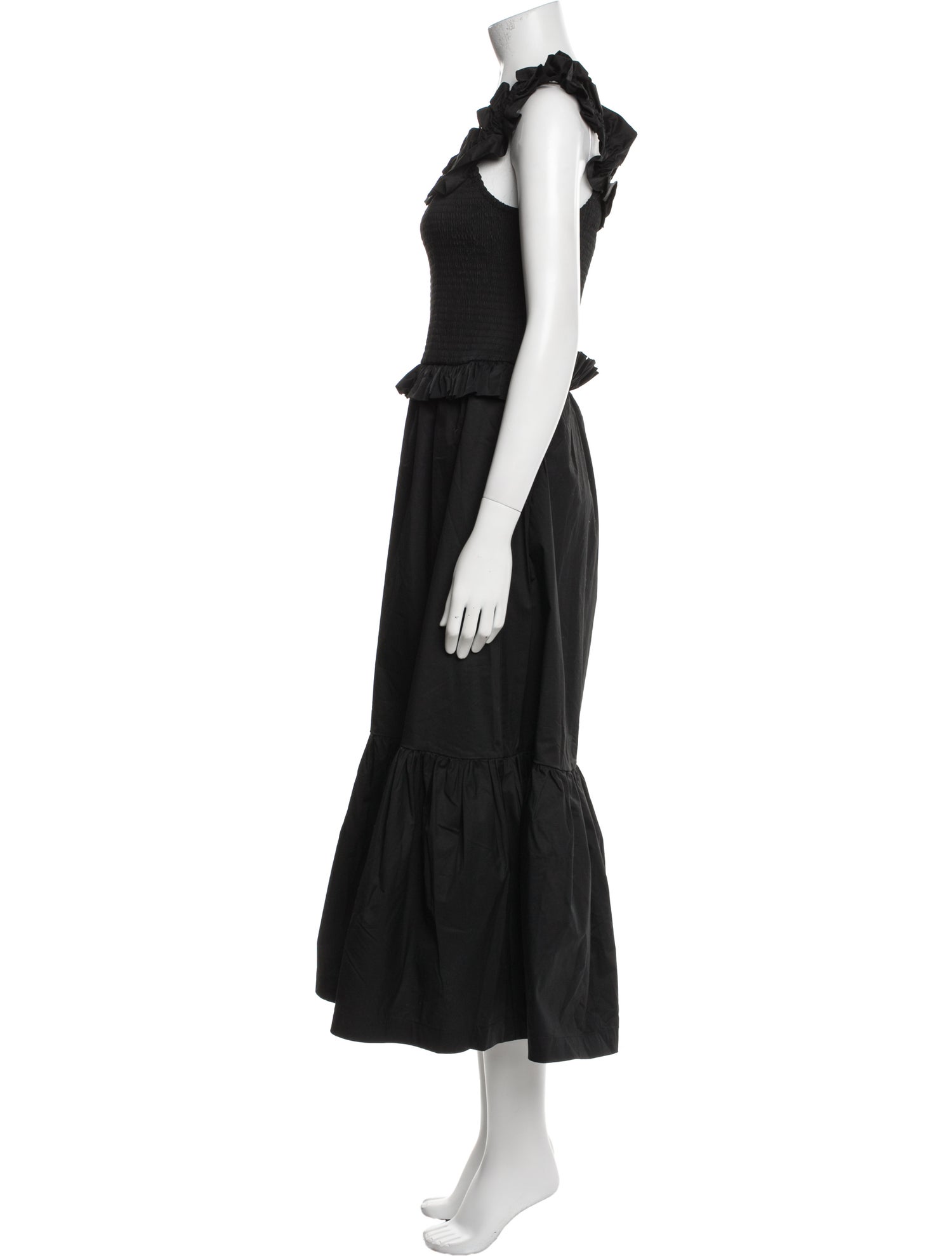 Caroline Constas Square Neckline Long Dress