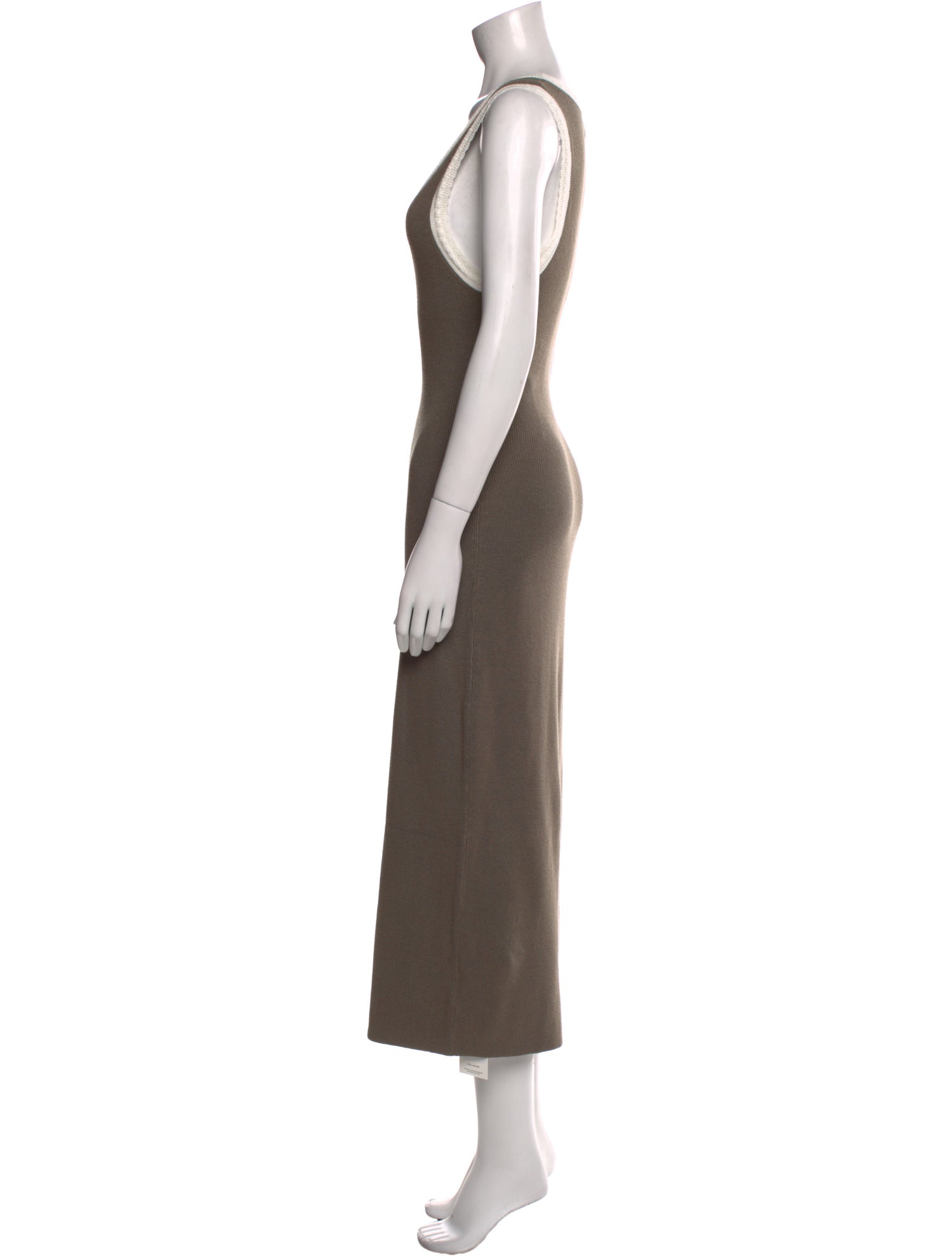 Caroline Constas Scoop Neck Midi Length Dress w/ Tags