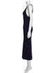 Caroline Constas Scoop Neck Long Dress