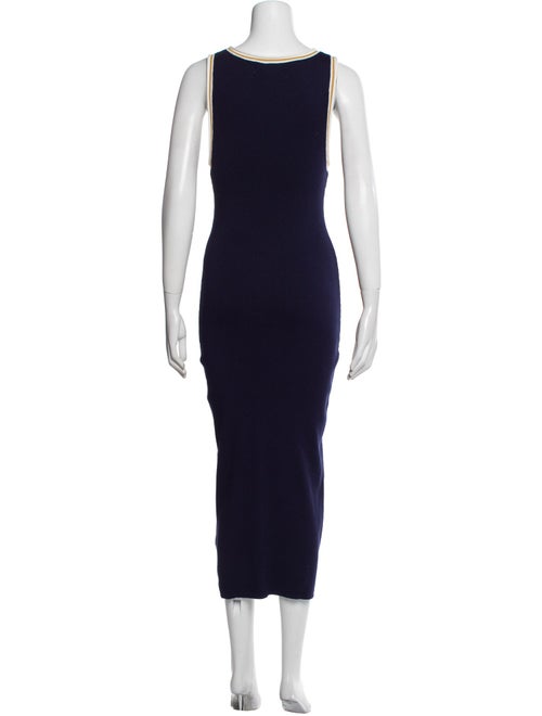 Caroline Constas Scoop Neck Long Dress