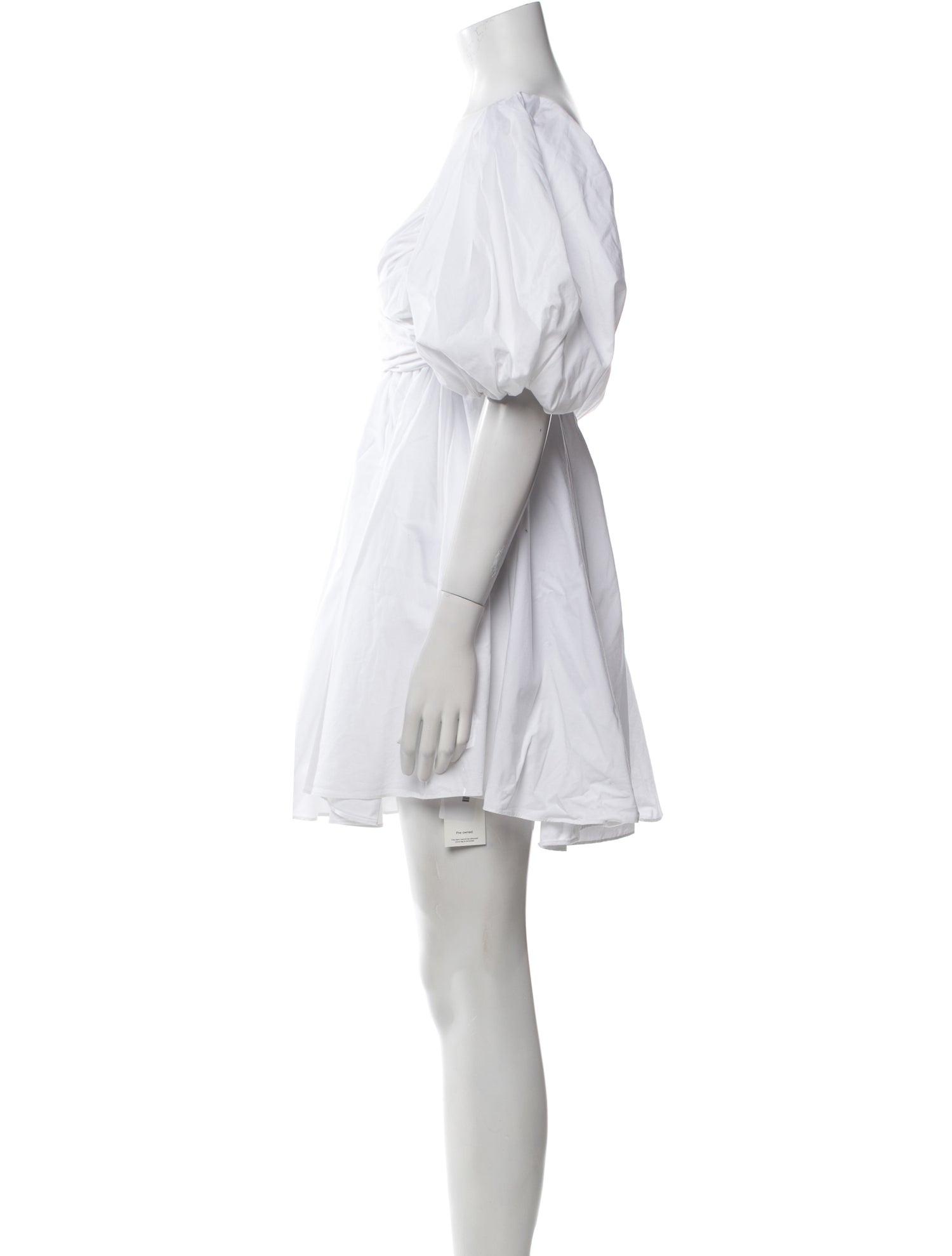 Caroline Constas V-Neck Mini Dress