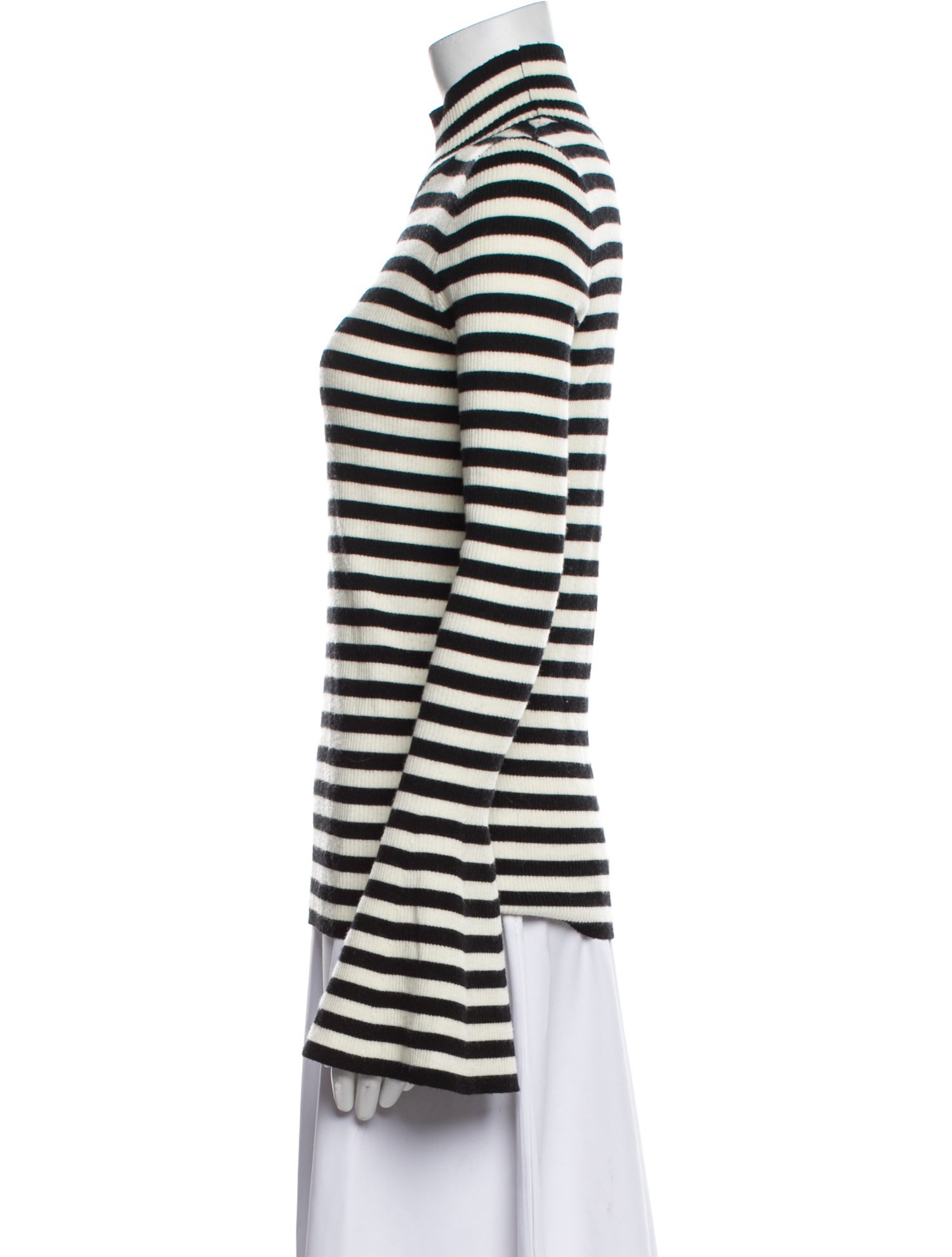 Caroline Constas Wool Striped Sweater
