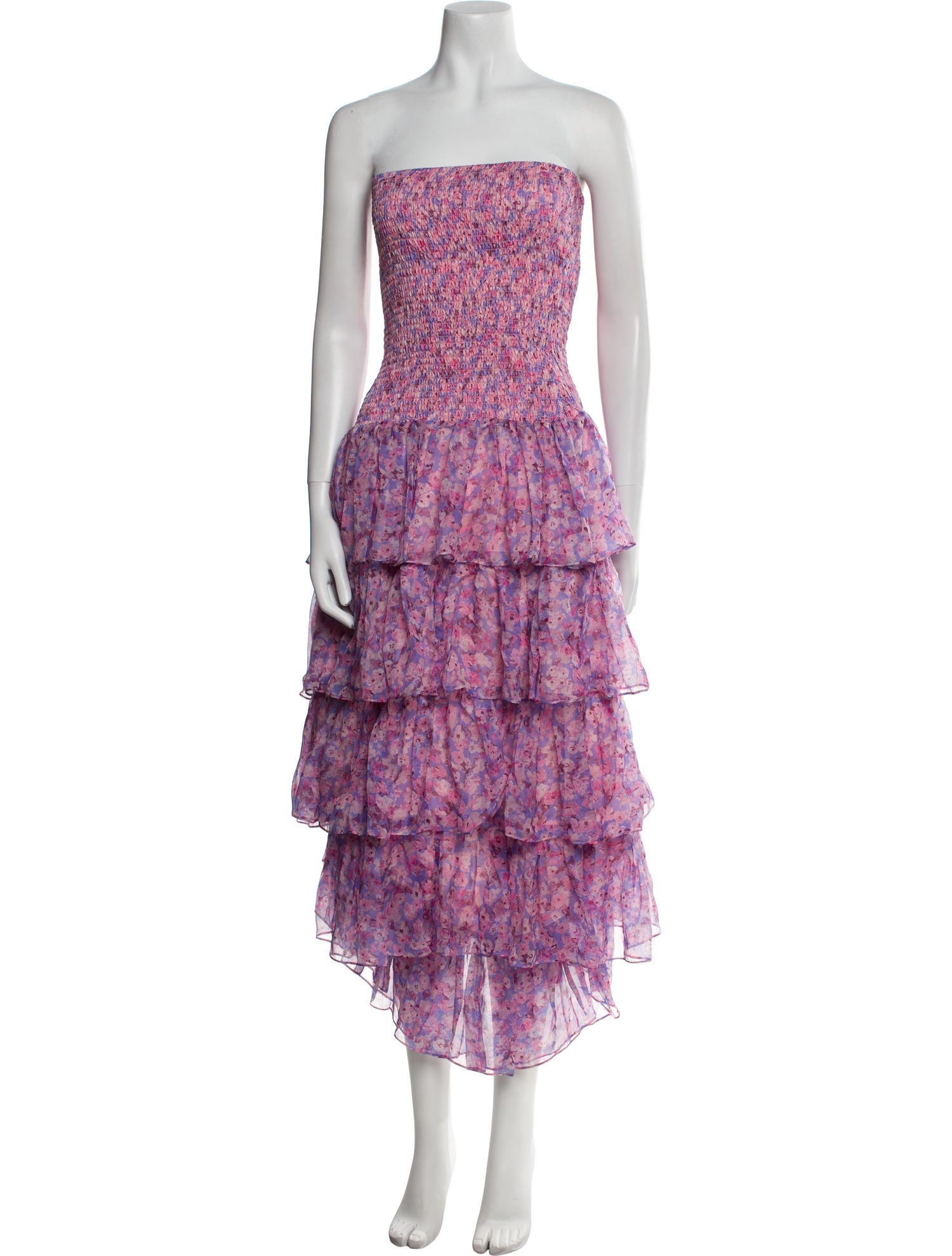 Caroline Constas Silk Long Dress w/ Tags