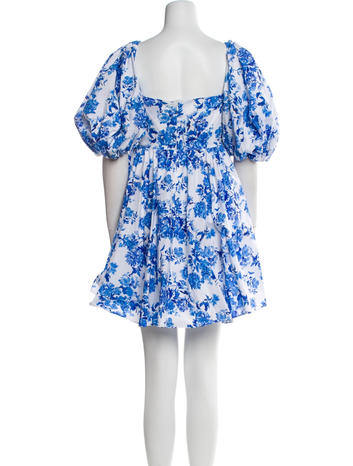 Caroline Constas Floral Print Mini Dress