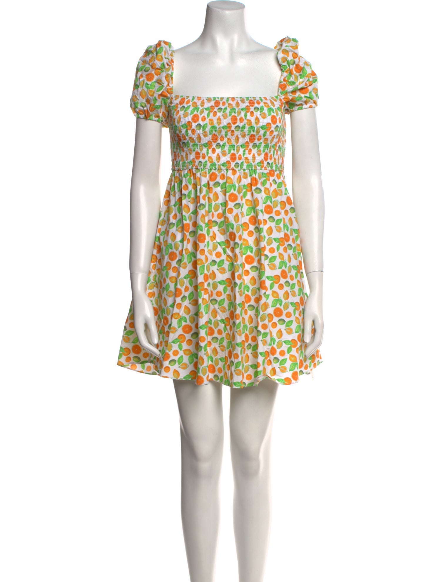 Caroline Constas Printed Mini Dress