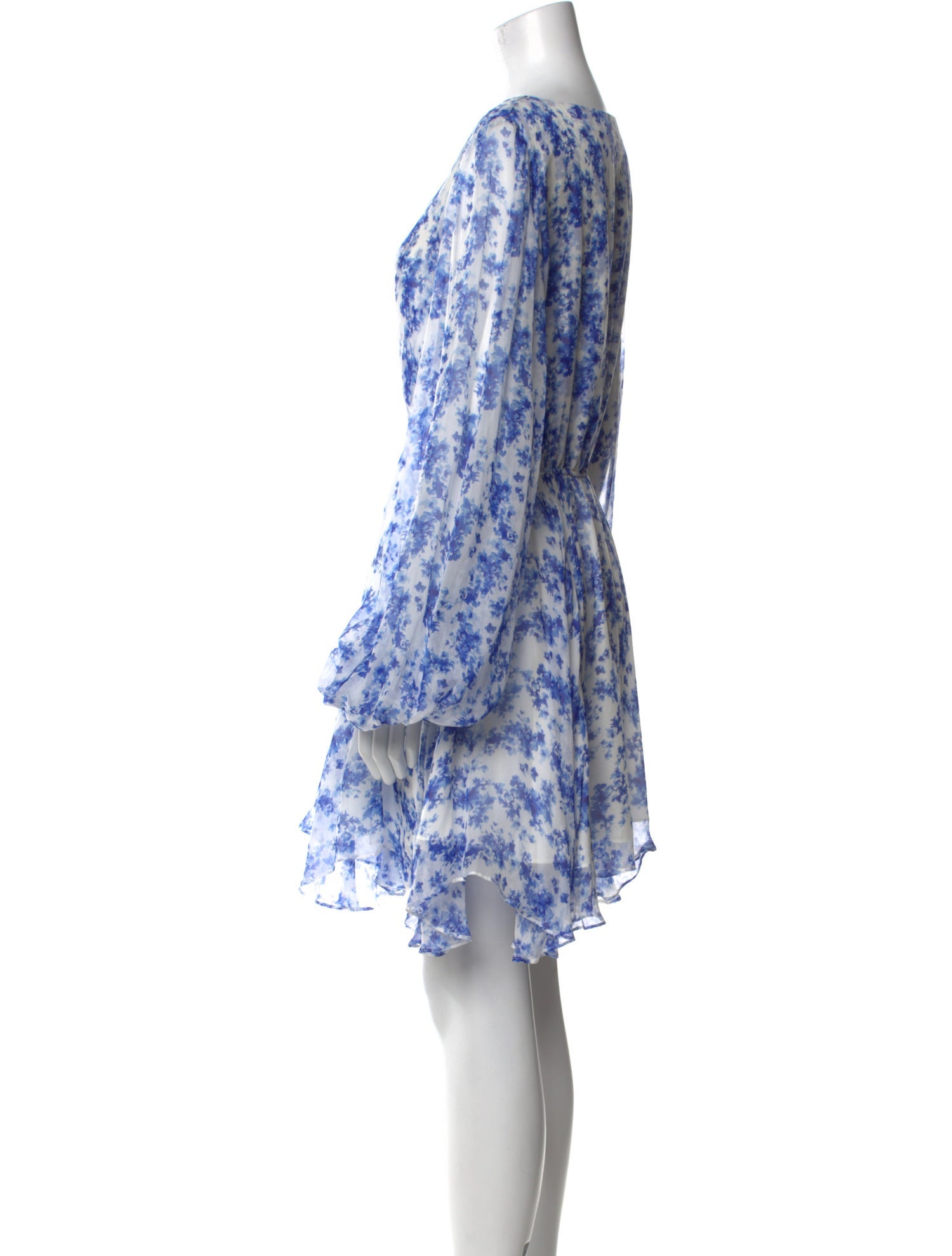 Caroline Constas Silk Mini Dress