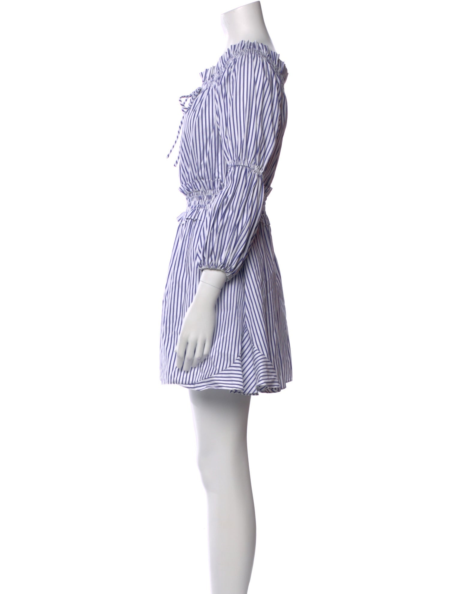 Caroline Constas Striped Mini Dress