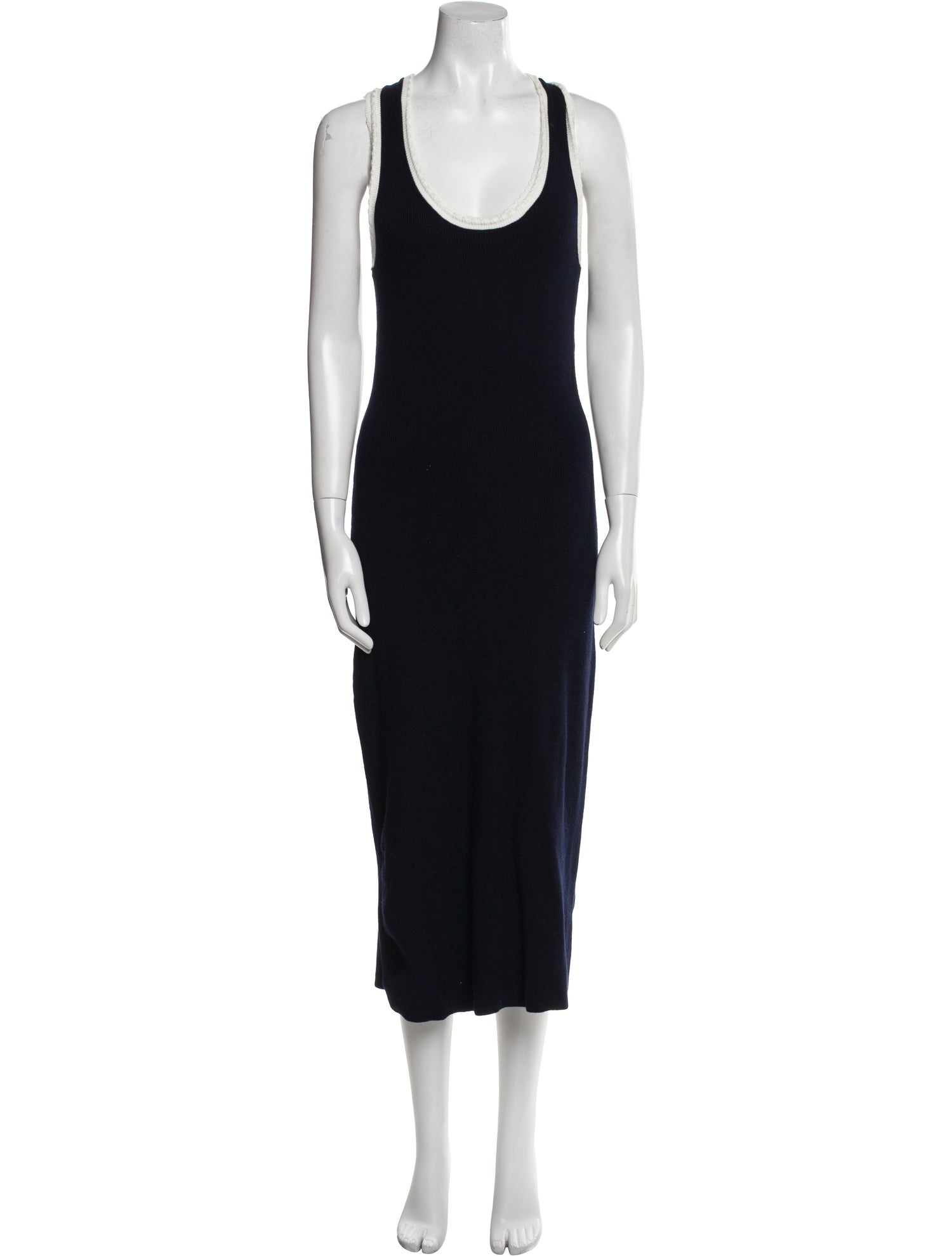 Caroline Constas Scoop Neck Long Dress