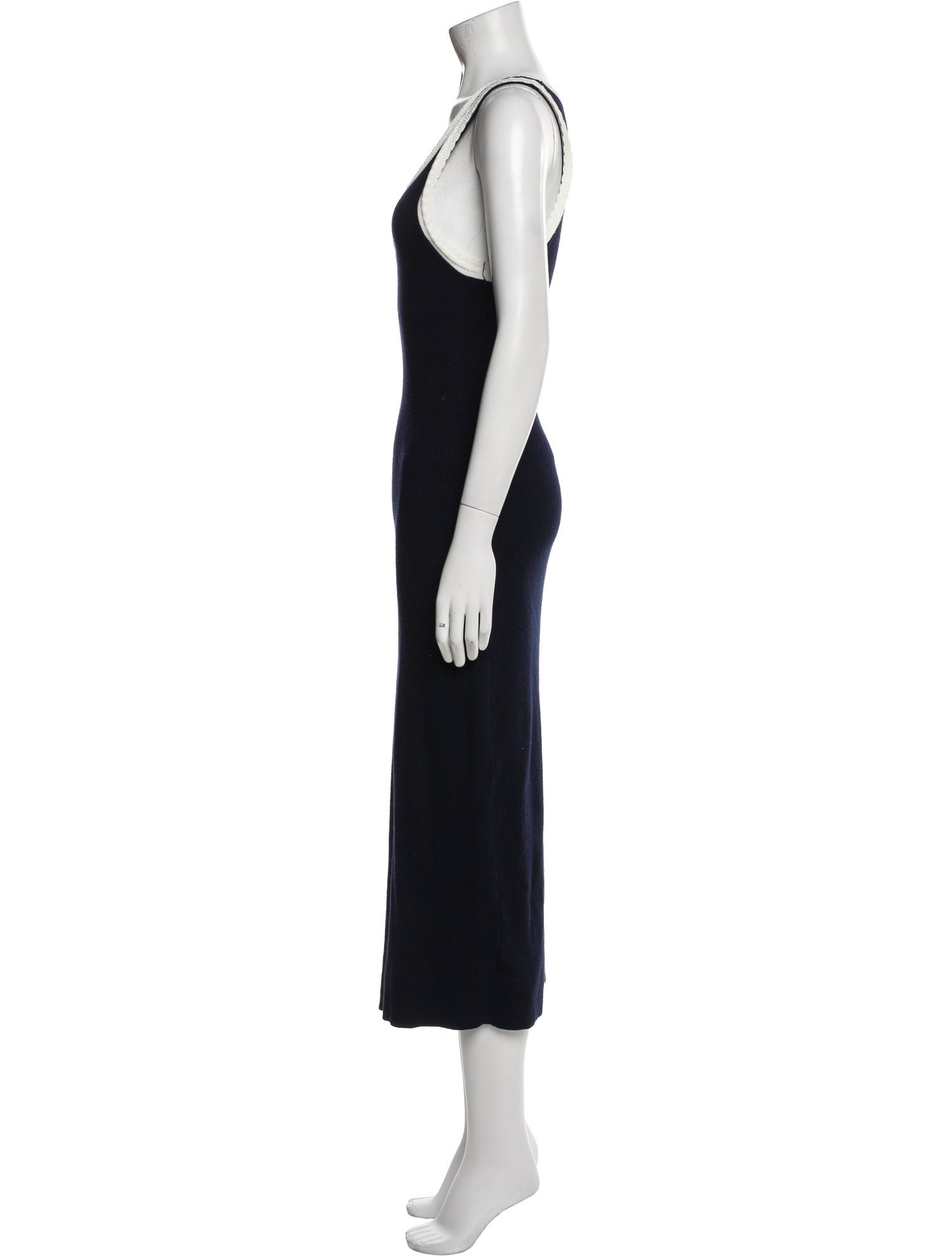 Caroline Constas Scoop Neck Long Dress