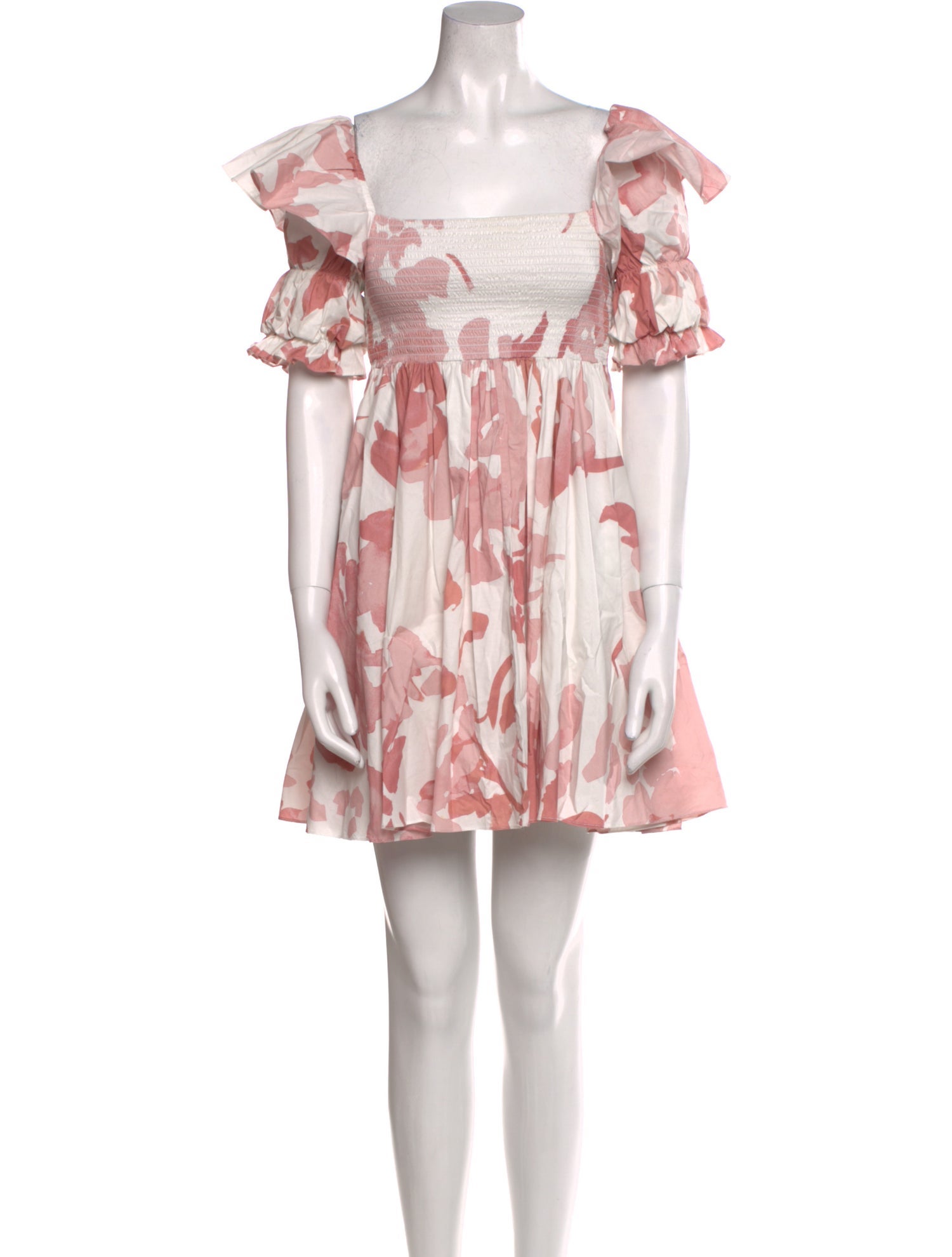 Caroline Constas Printed Mini Dress