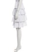 Caroline Constas Lace Pattern Knee-Length Skirt