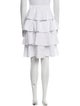 Caroline Constas Lace Pattern Knee-Length Skirt