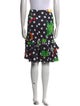 Caroline Constas Printed Knee-Length Skirt
