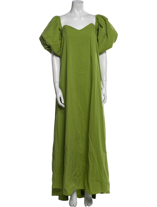 Caroline Constas Square Neckline Long Dress