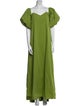 Caroline Constas Square Neckline Long Dress