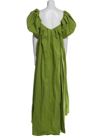 Caroline Constas Square Neckline Long Dress