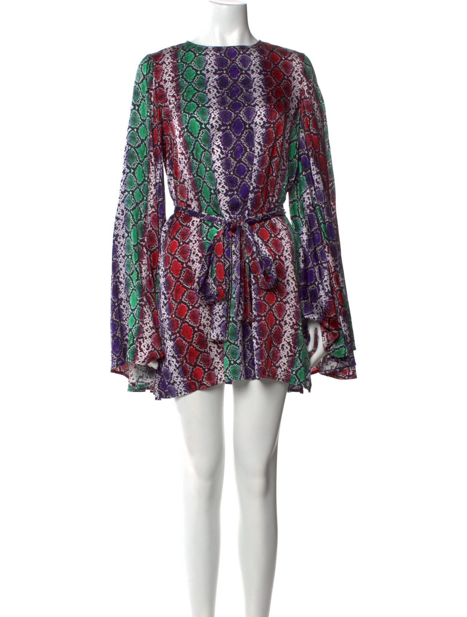 Caroline Constas Silk Mini Dress