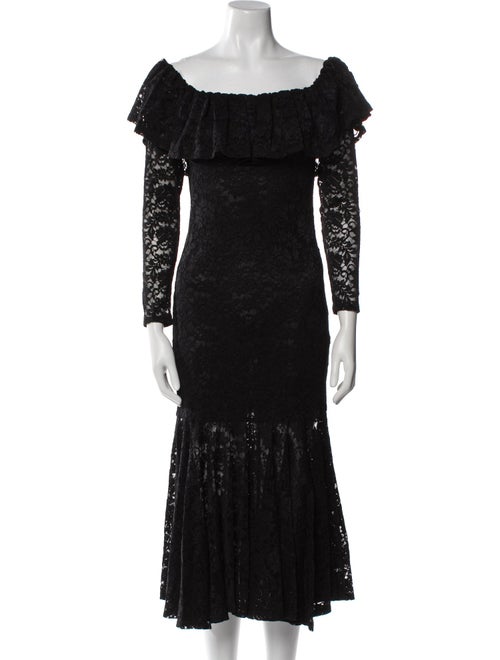 Caroline Constas Off-The-Shoulder Mini Dress