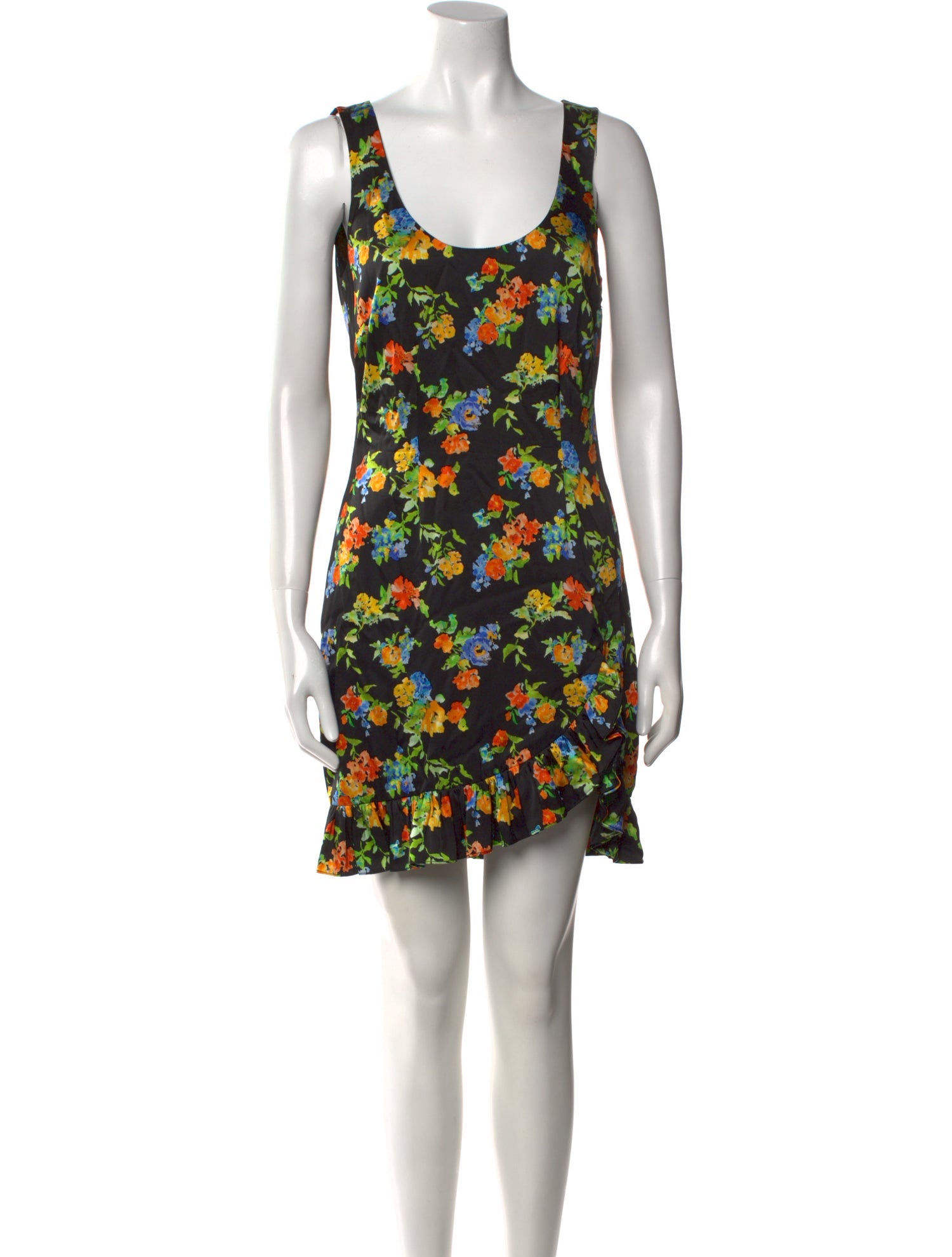 Caroline Constas Silk Mini Dress