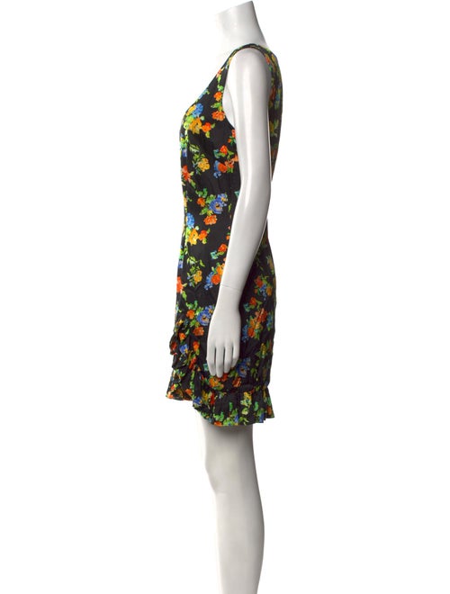 Caroline Constas Silk Mini Dress