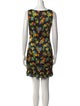 Caroline Constas Silk Mini Dress