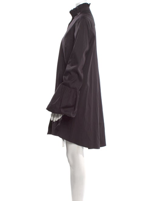 Caroline Constas Mock Neck Mini Dress