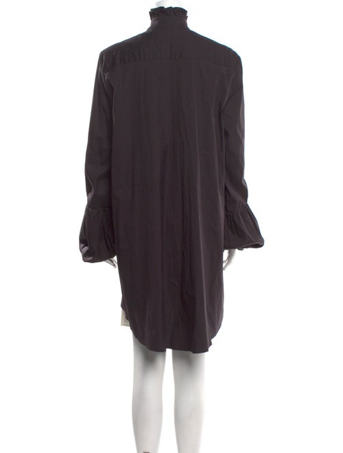 Caroline Constas Mock Neck Mini Dress