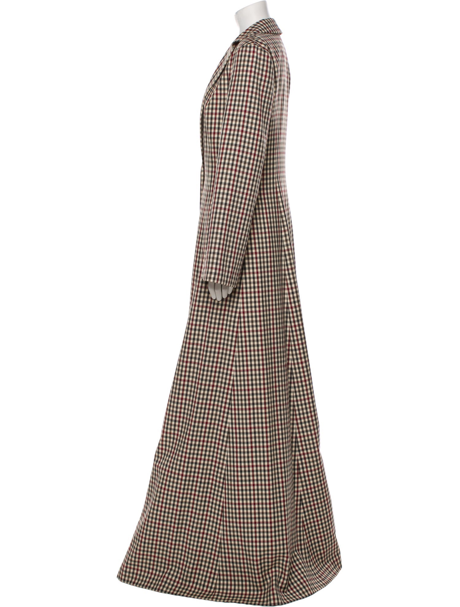 Caroline Constas Striped Coat