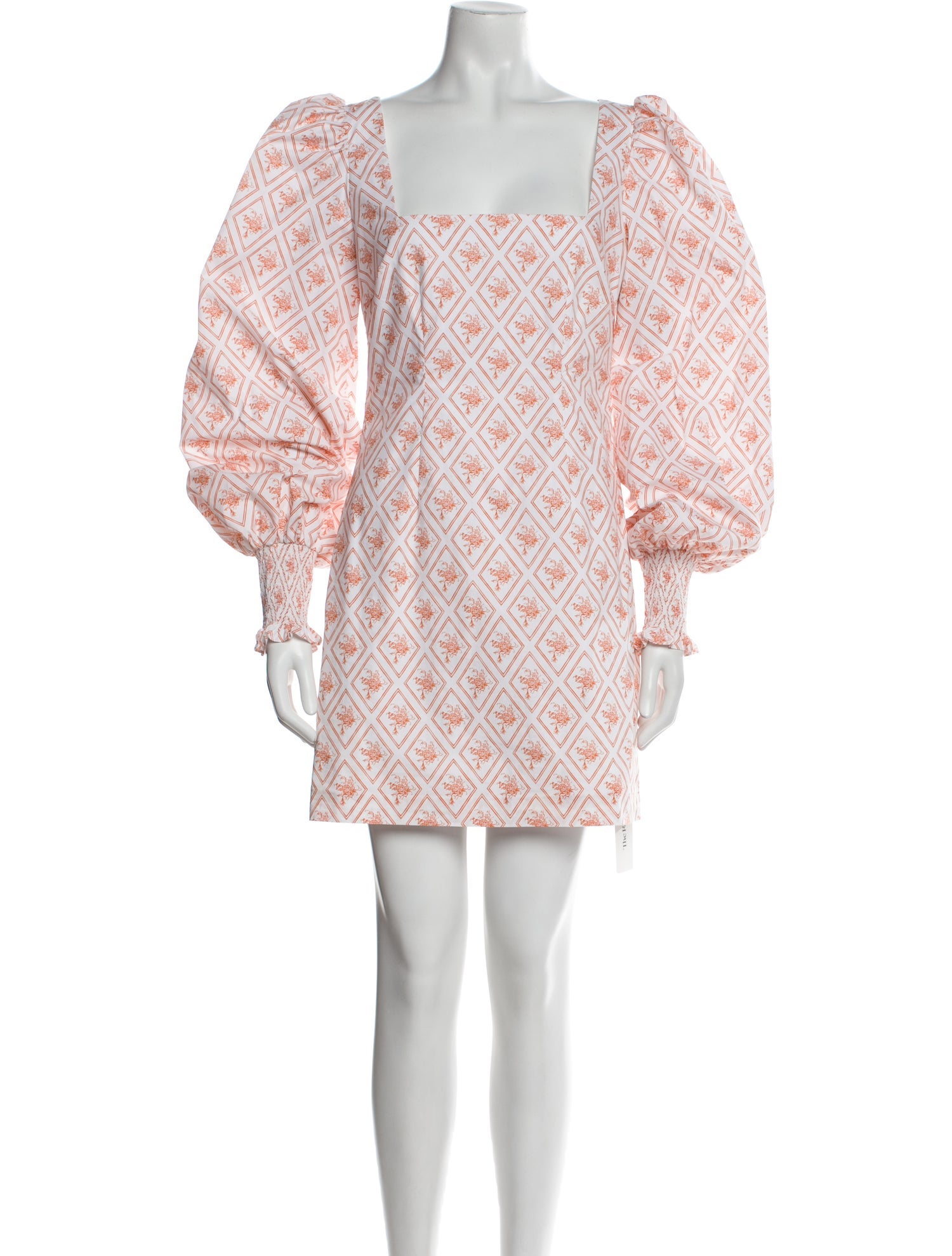 Caroline Constas Printed Mini Dress